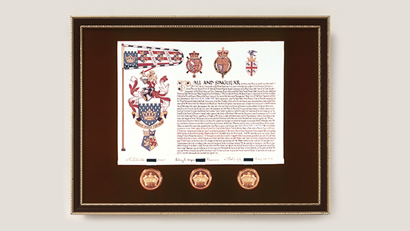 GRANT OF ARMS
