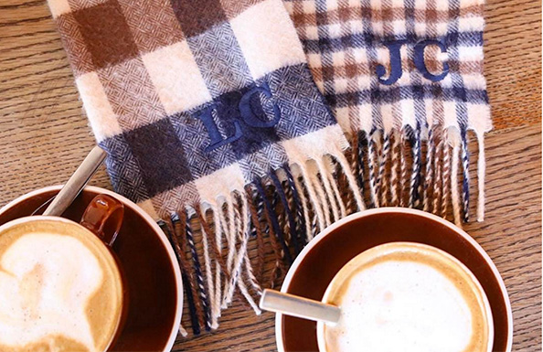 As Seen On: Iconic Club Check Scarves