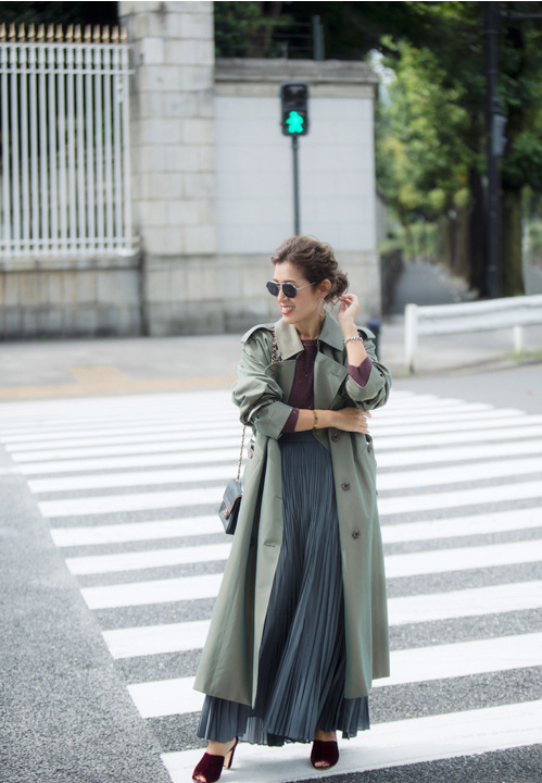 2018AW NAOKO OKUSA SPECIAL COLLABORATION～ NEW TRENCH COAT JOURNAL