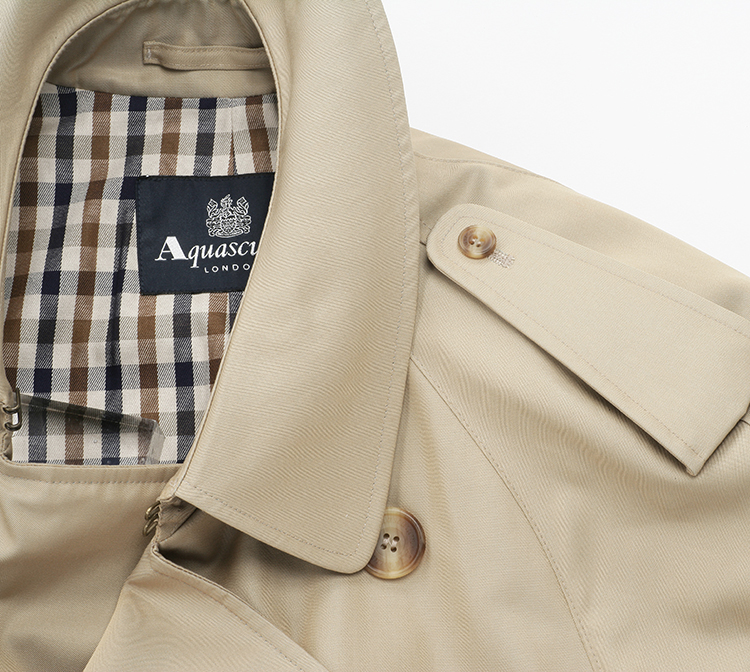 アクアスキュータム 英国製 Aquascutum チェック スーツ セットアップ-