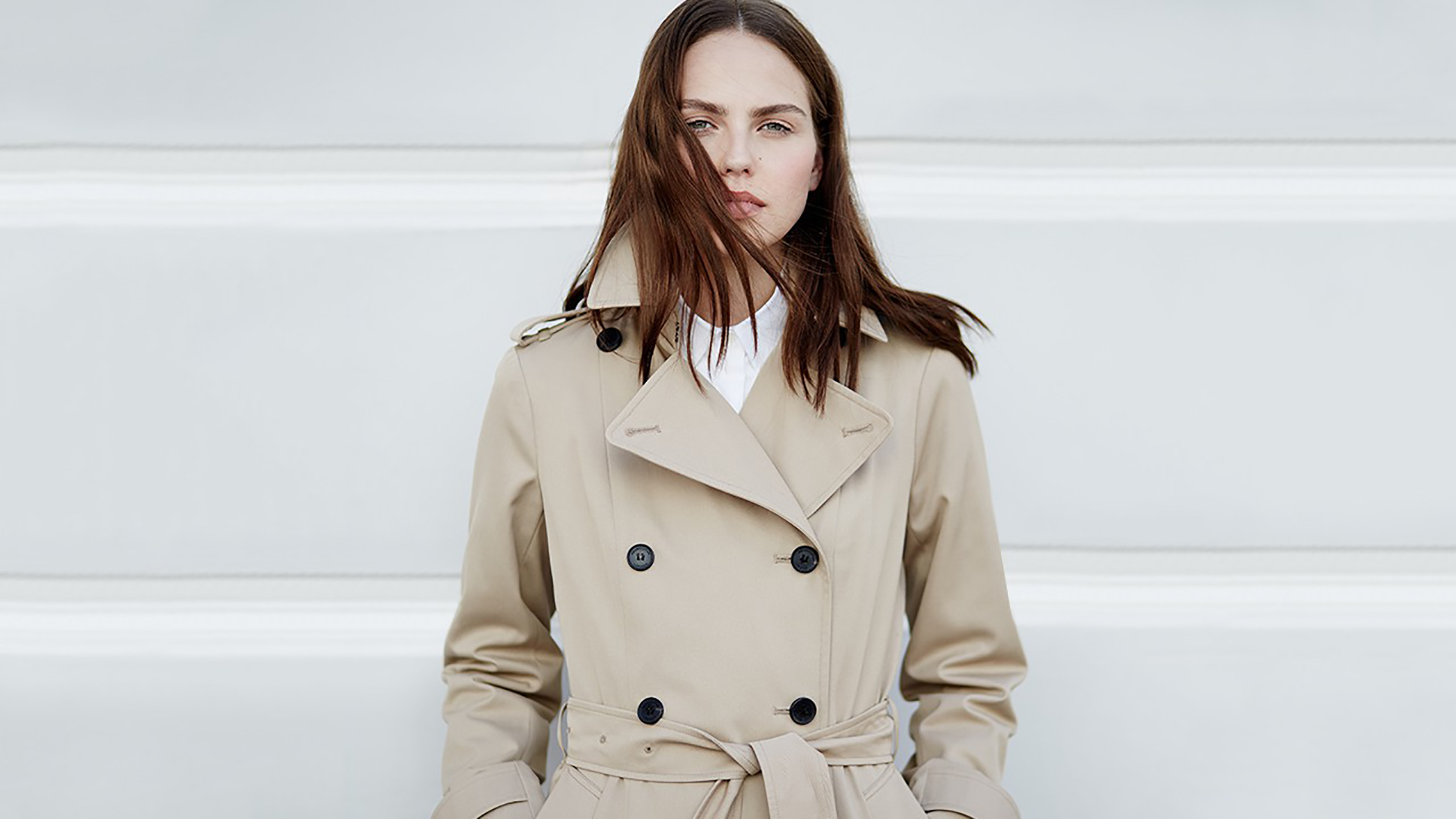 Aquascutum ladies trench on sale coat