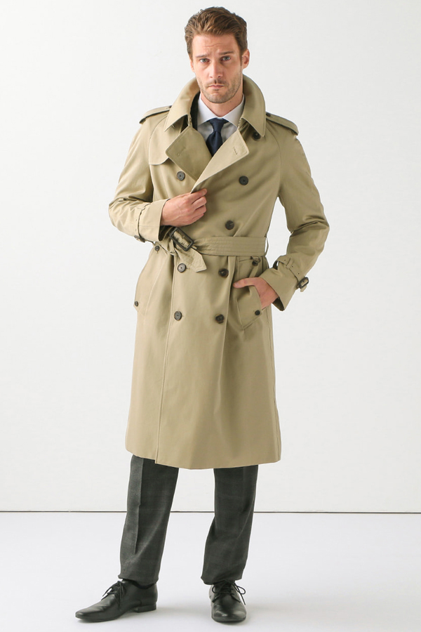 Aquascutum TRENCH COAT MADE IN ENGLAND/アクアスキュータムトレンチ