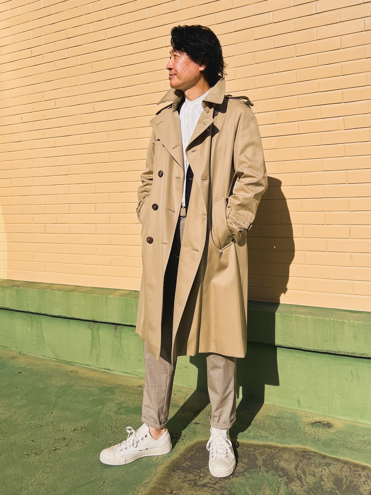 アクアスキュータム（Aquascutum）　トレンチコート180cm L-XL アクアスキュータム（Aquascutum） トレンチコート180cm L-XL