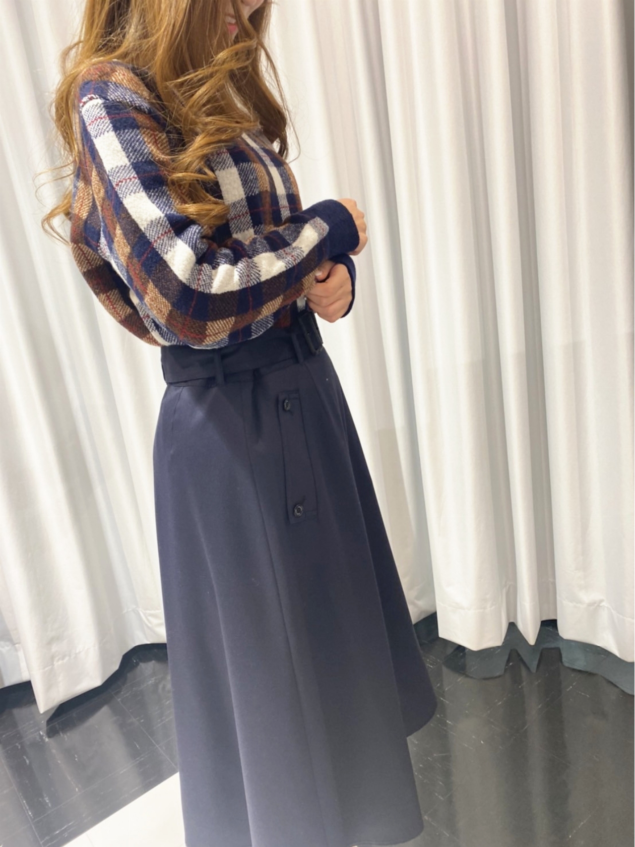 Aquascutum レナウン スーツスカート AQUA SCUTUM - Aquascutum レナウン スーツスカートの通販 by jagaco's