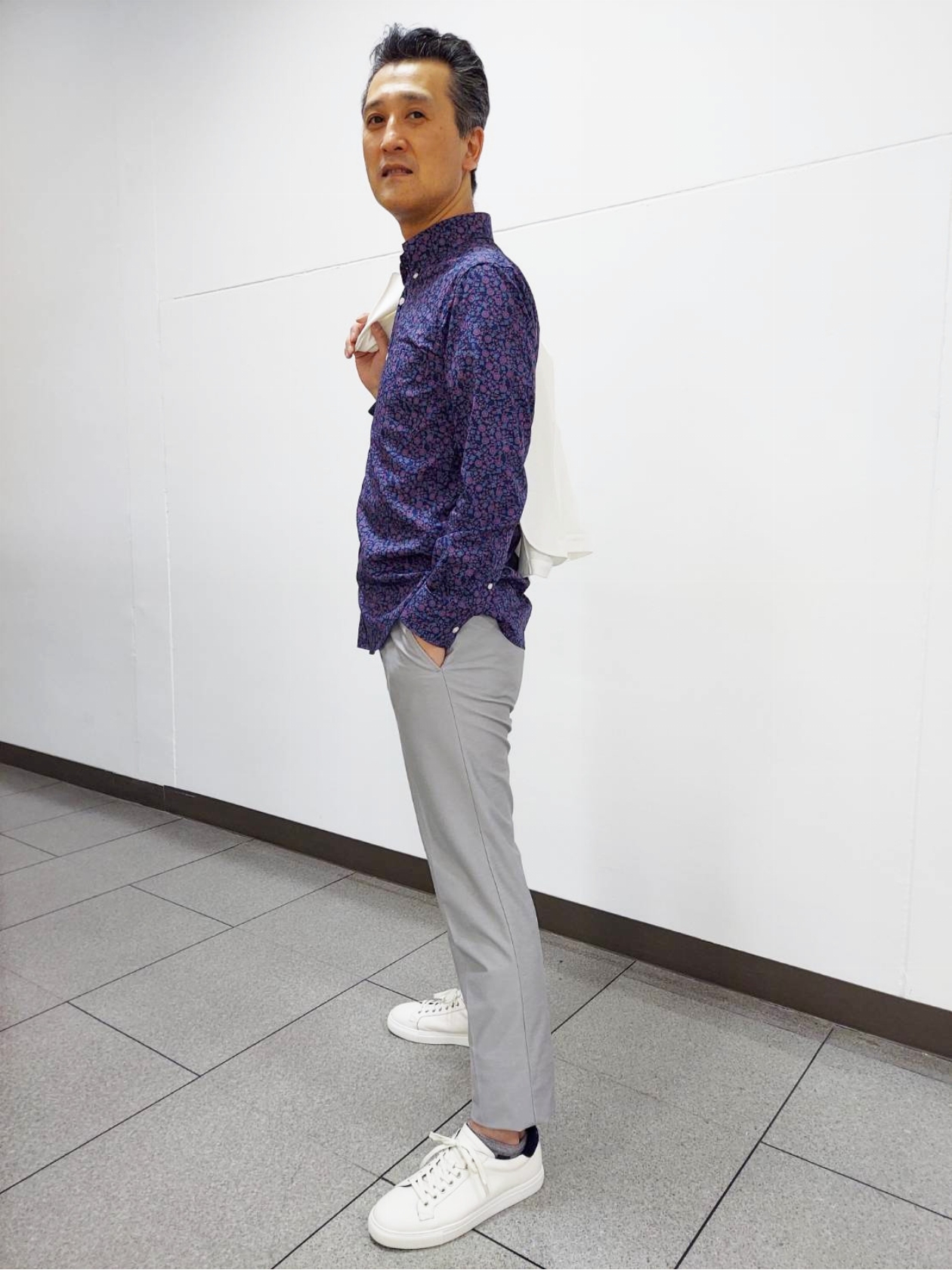 アクアスキュータム　長袖　グンゼ　下着5枚セット Aquascutum アクアスキュータム 長袖U首 柔らか綿 - RENOWNINX