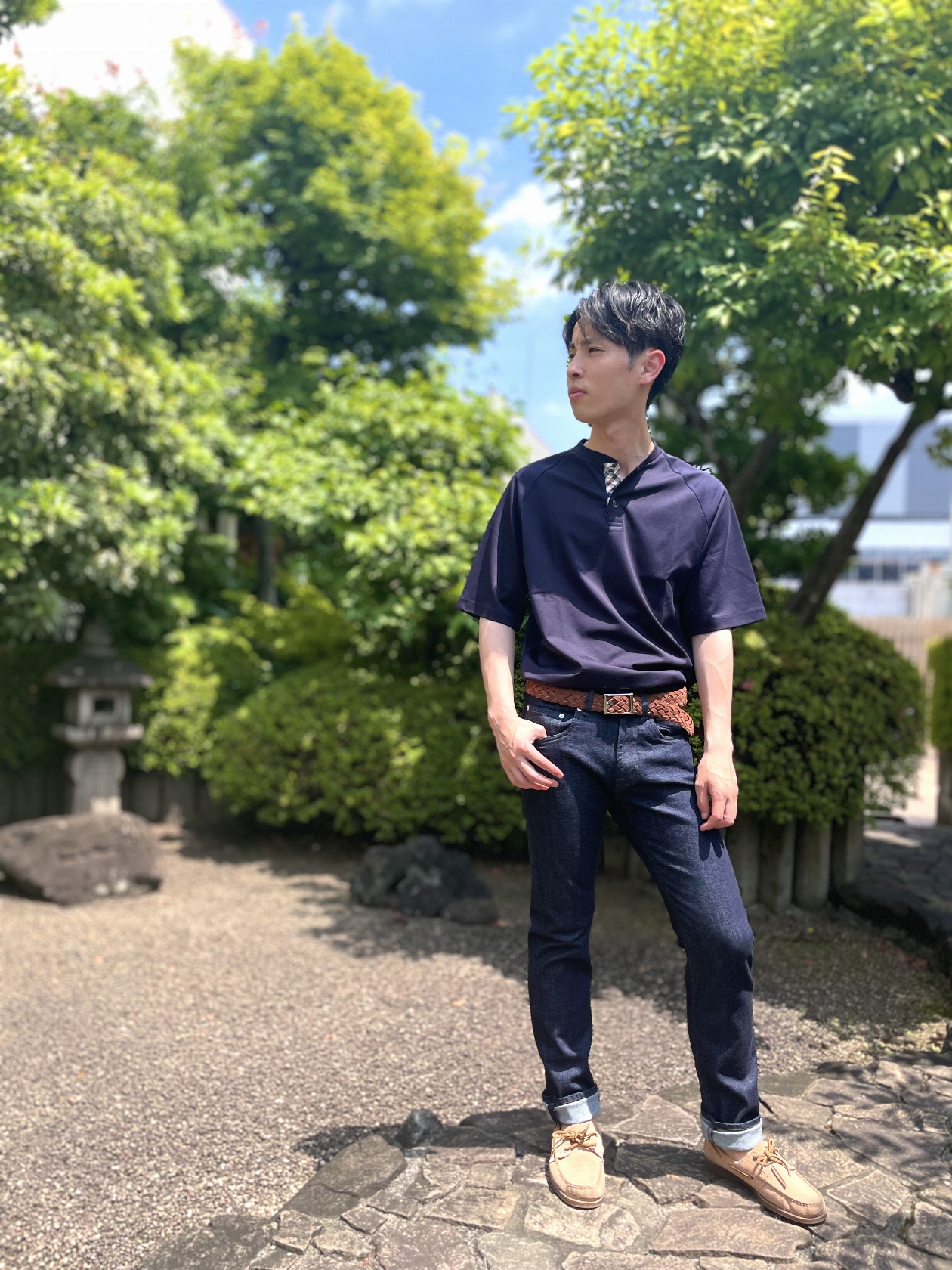 ミルククラウン　Tシャツ　Mサイズ R & D.M.Co- オールドマンズテーラー コットン ロゴプリント