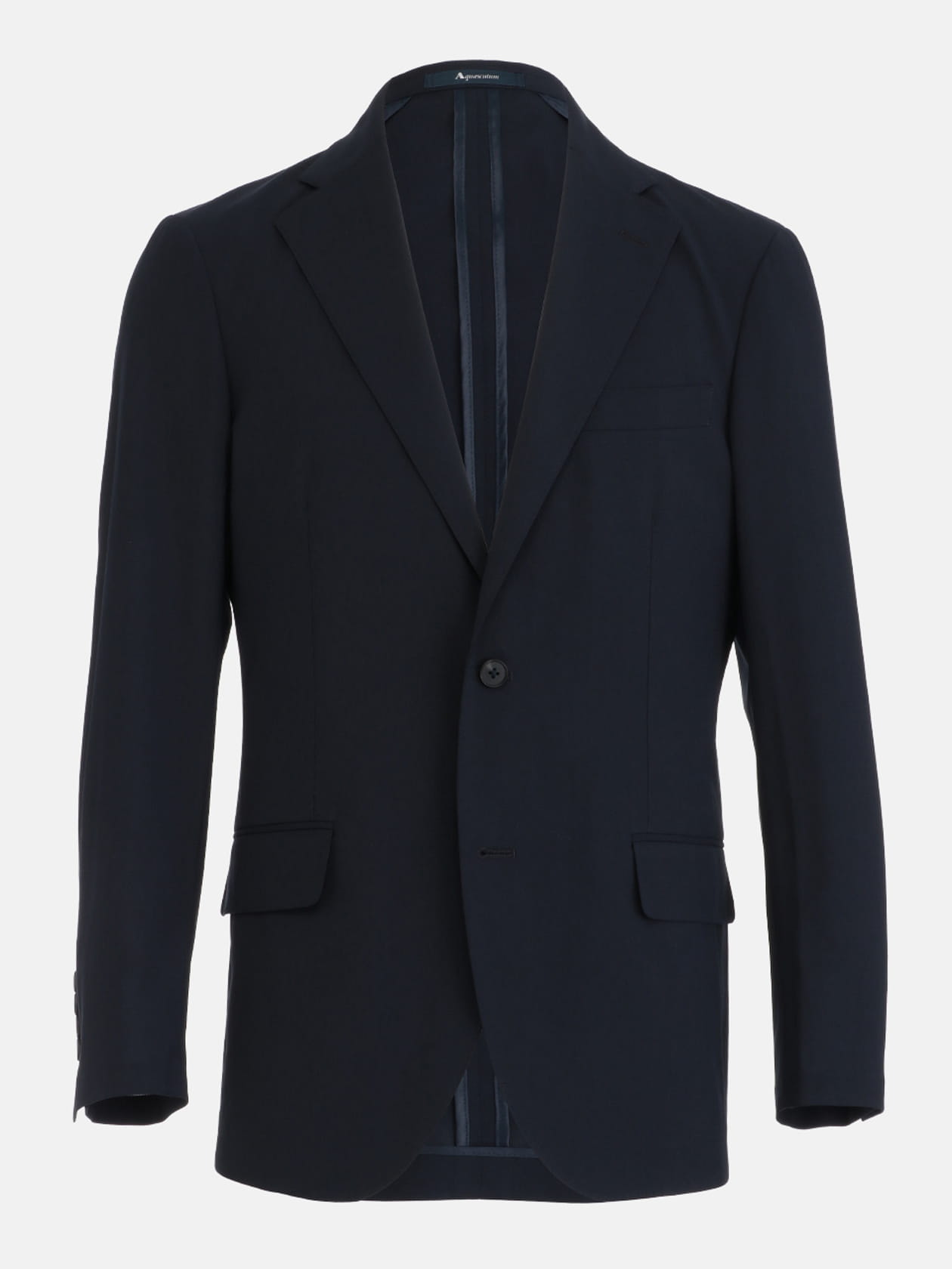 オンライン店 E322/Aquascutum セットアップ スーツ 102AB8 黒 - スーツ