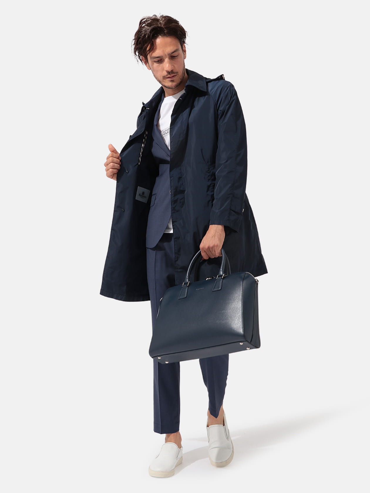 Aquascutum TEC.3】AQUAMAC パッカブルコート