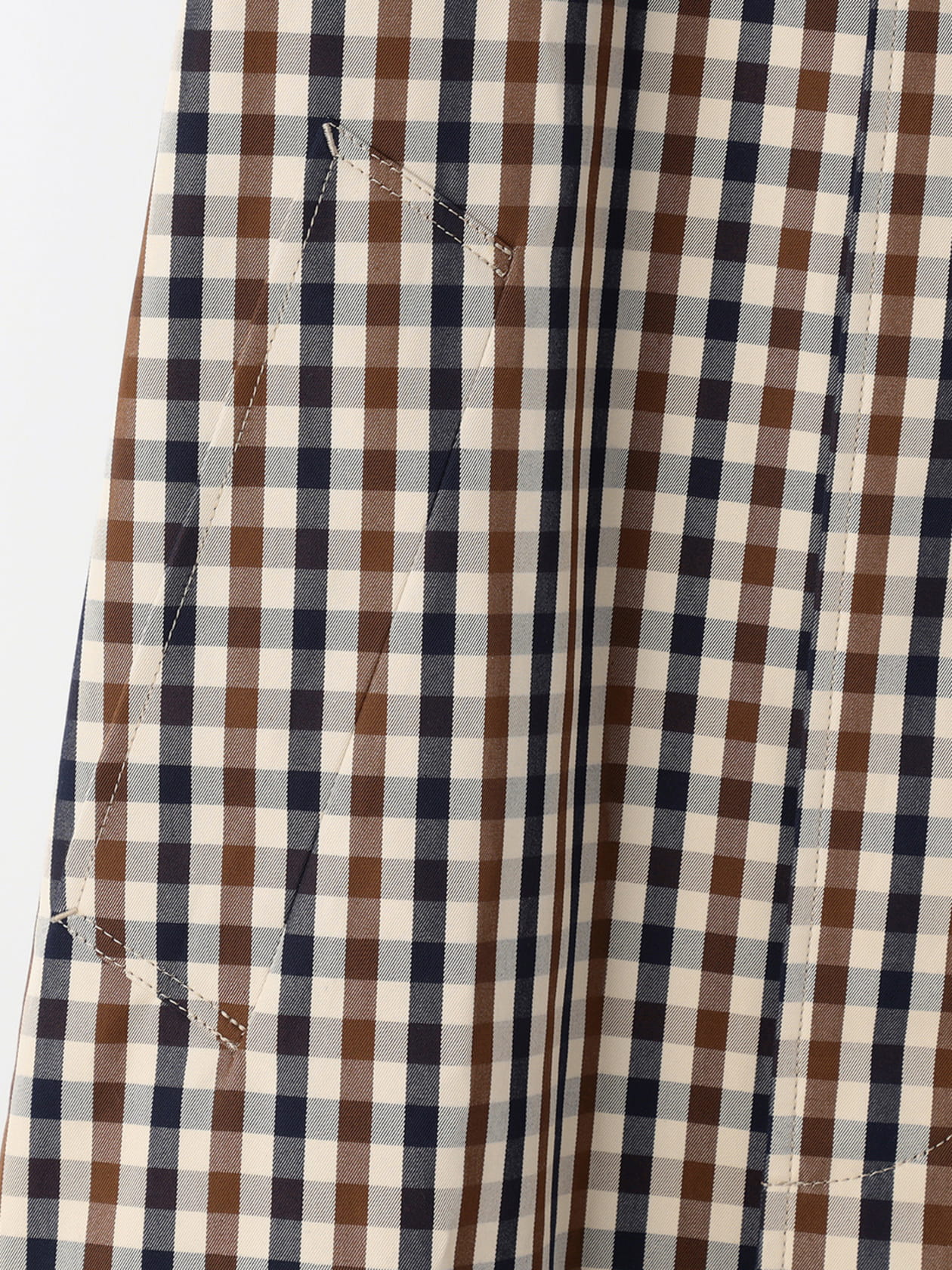 FILEY CLASSIC クラブチェックバルマカーンコート