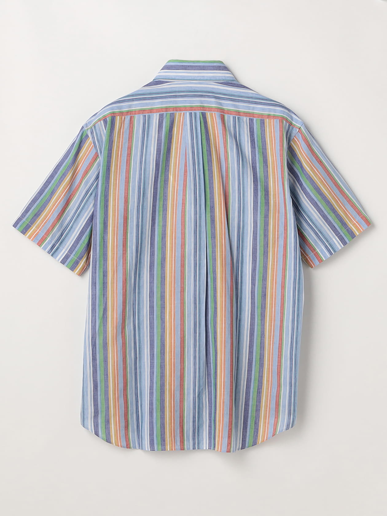 ミナペルホネン　rain track ストライプ　シャツ　コットン　リネン　S ミナペルホネン rain track ストライプ シャツ コットン リネン S ミナ