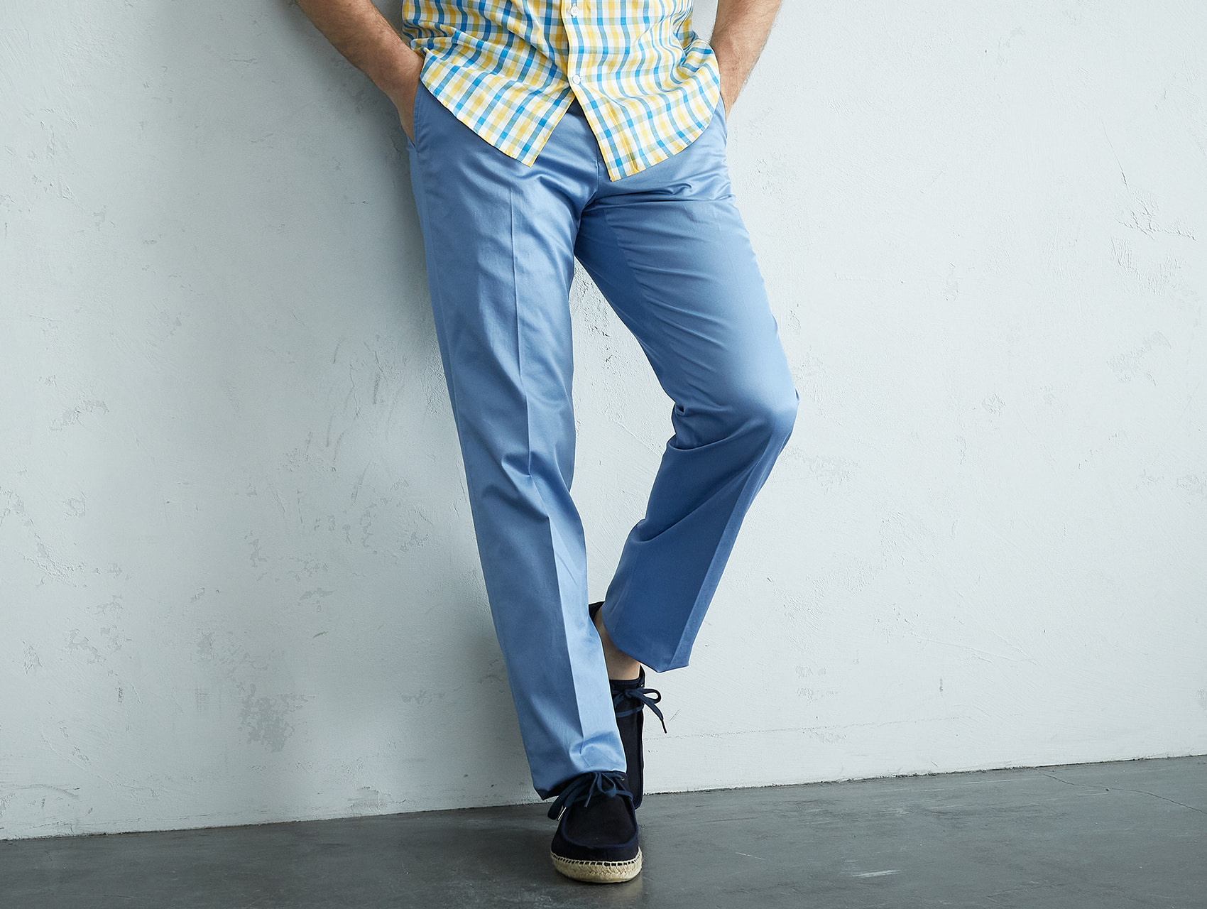 ストレッチツイルドレスチノパンツ