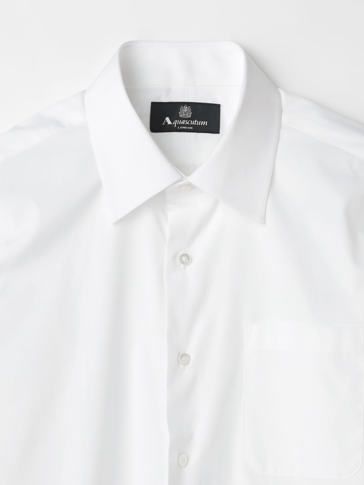 クリーニング済 アクアスキュータム ドレスシャツ 6枚 青・紫・グレー ボタンダウン ワイシャツ ストライプ チェック 綿100% サイズM 0402 プレーンドレスシャツ