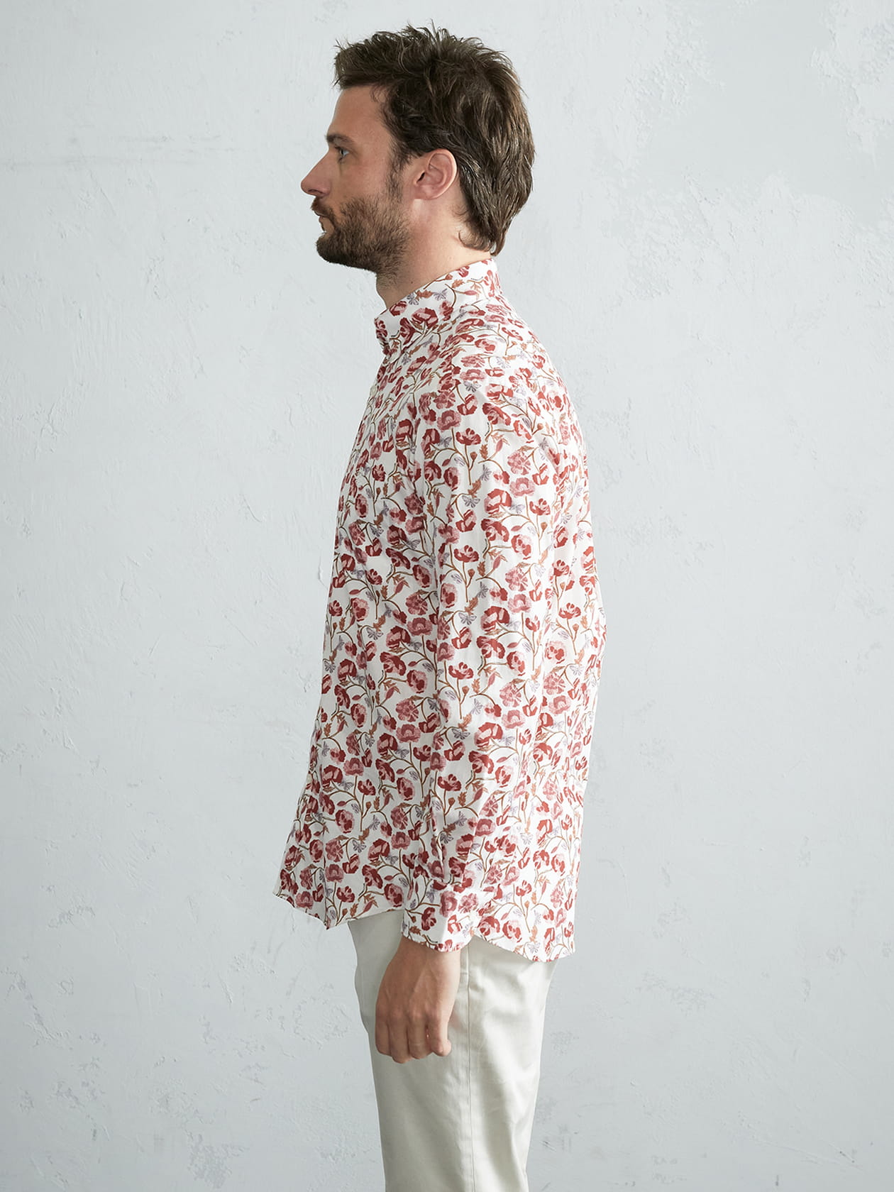 Poppy Print Shirt