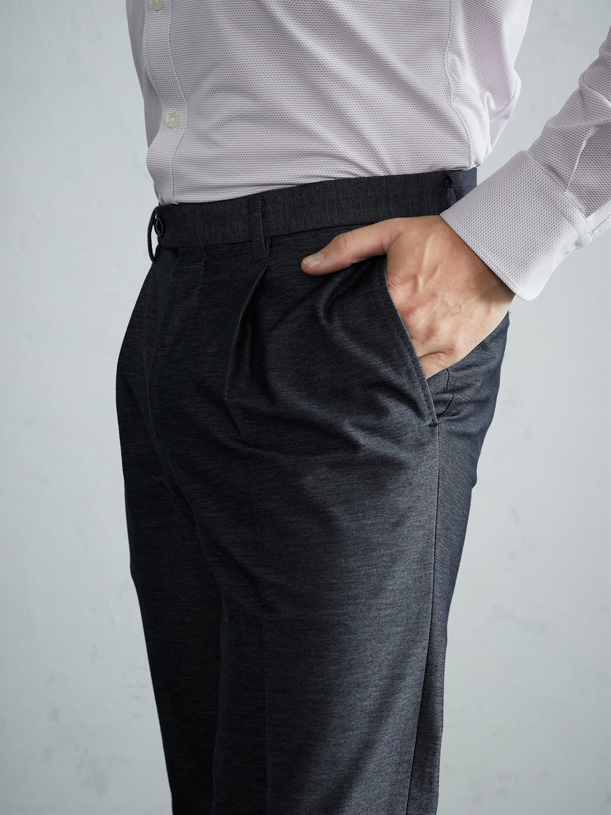 TEC.3 Knit Denim Trousers