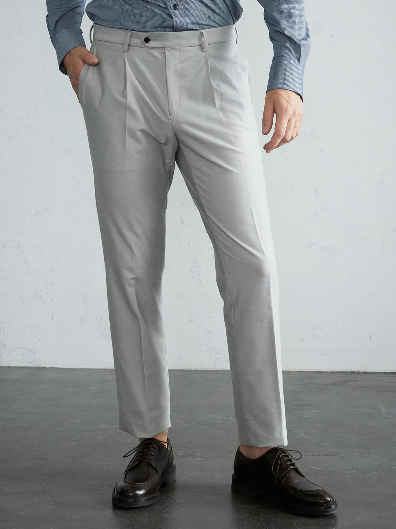 TEC.3 Knit Denim Trousers