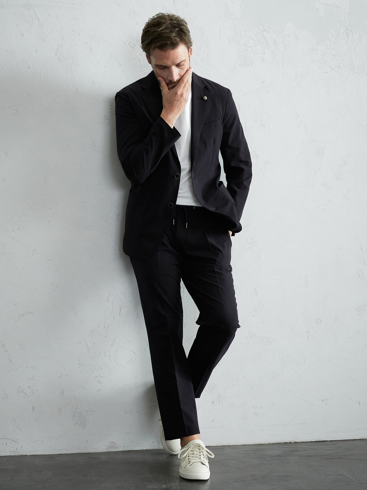 akigonpeppe Aquascutum パーツ Aquascutum｜TEC.3 Trip:Cardboard-knit Padded-jacket