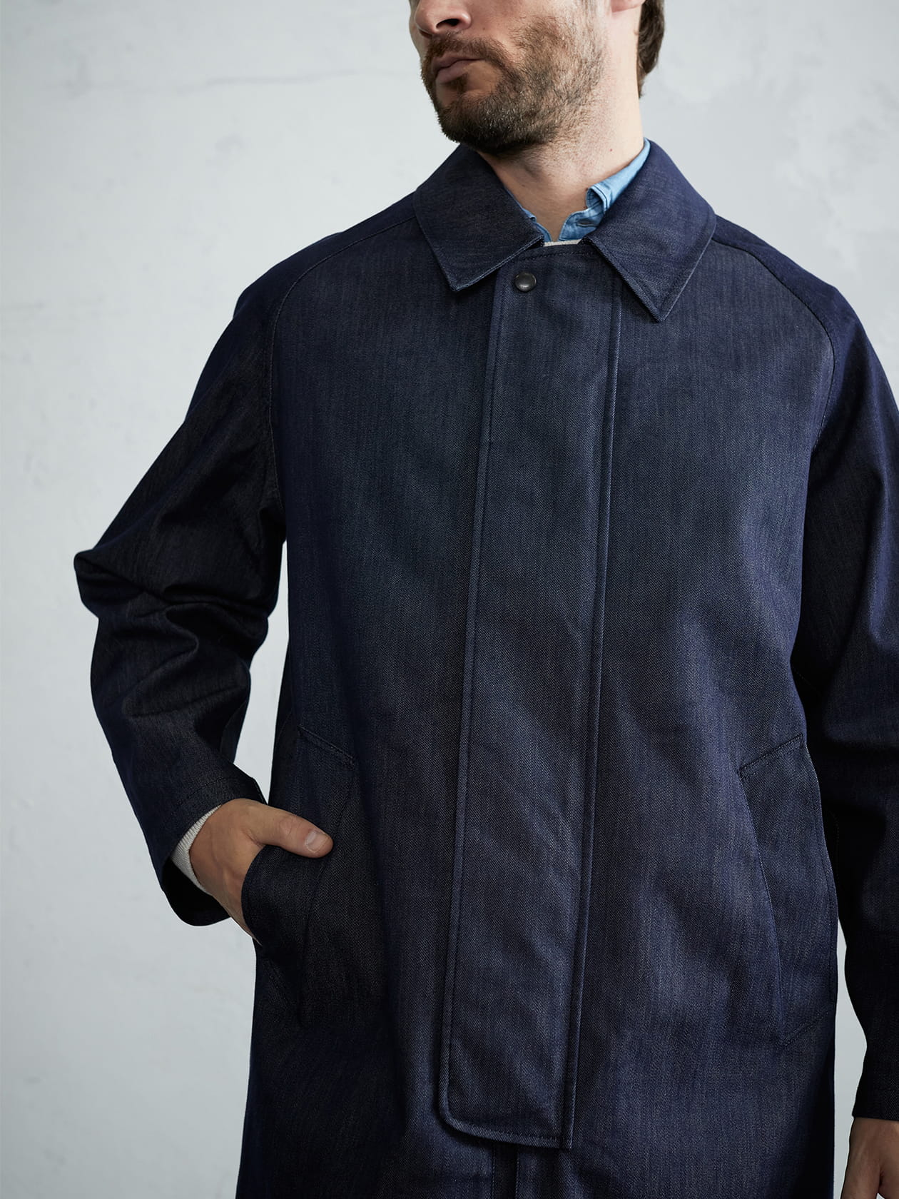TEC LONGFORD DENIM COAT