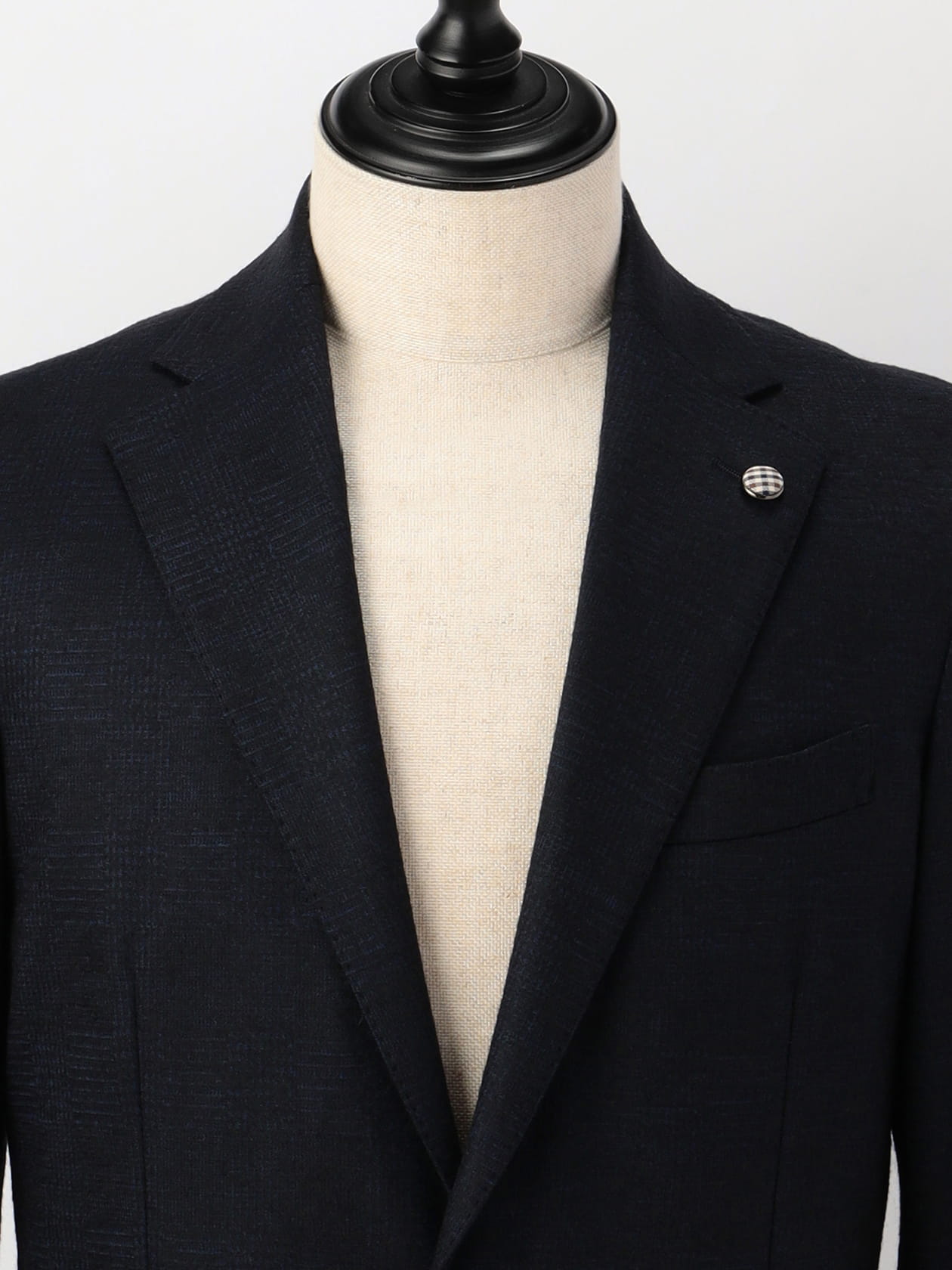 TEC.3 Knit Glen Check Jacket