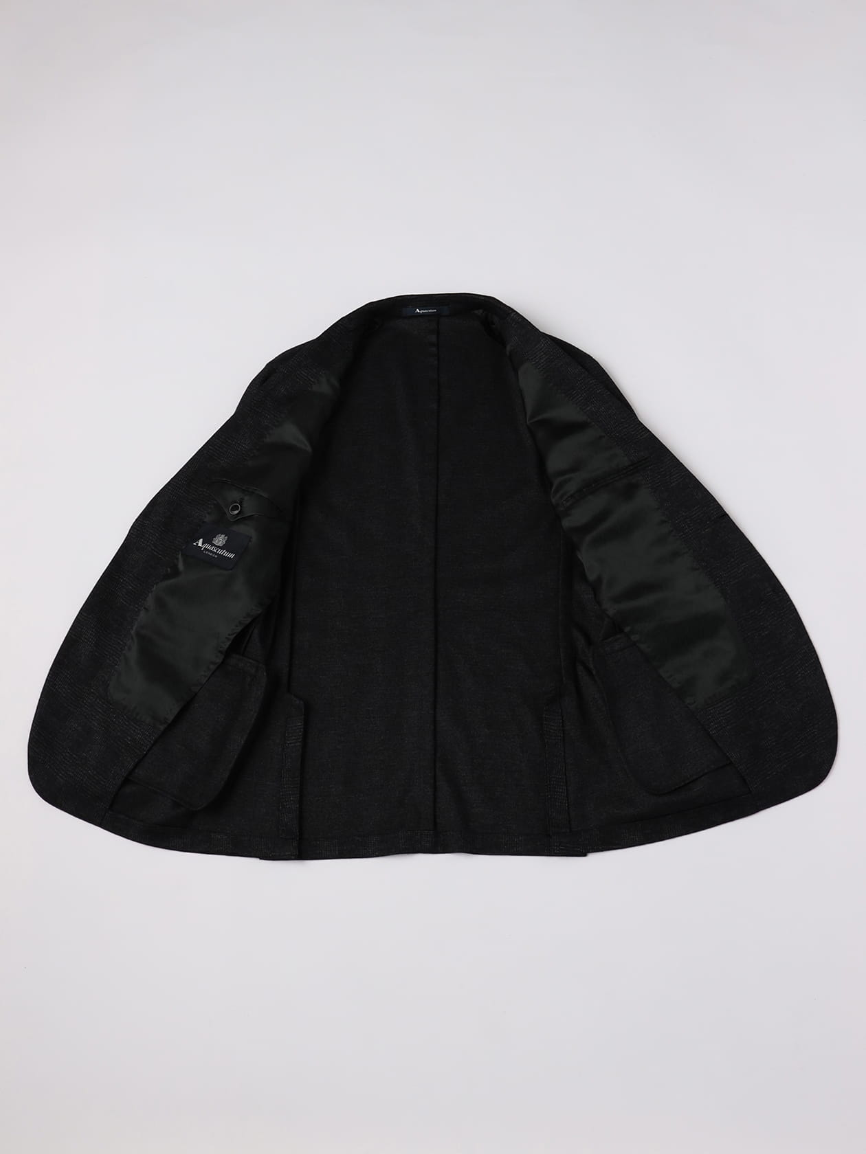 TEC.3 Knit Glen Check Jacket
