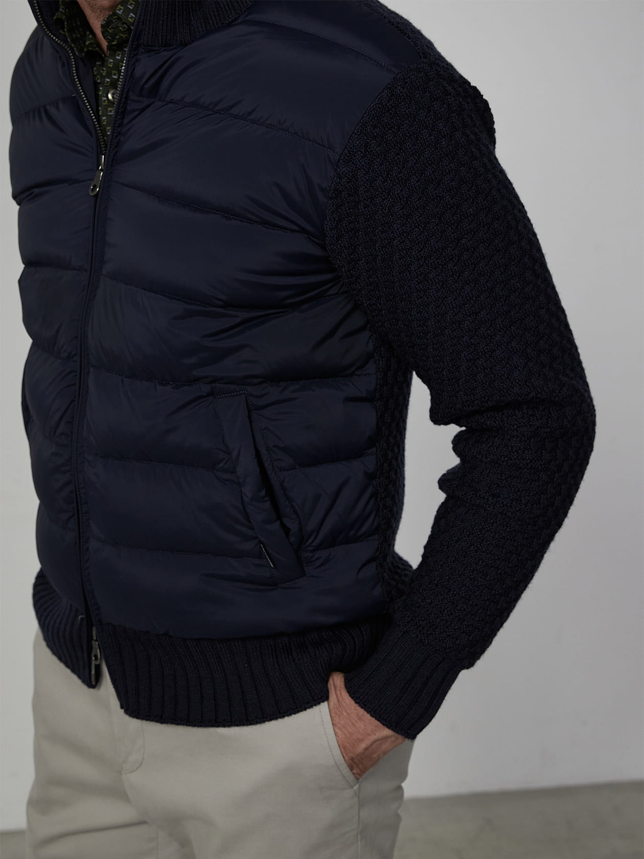 Combination Down Jacket
