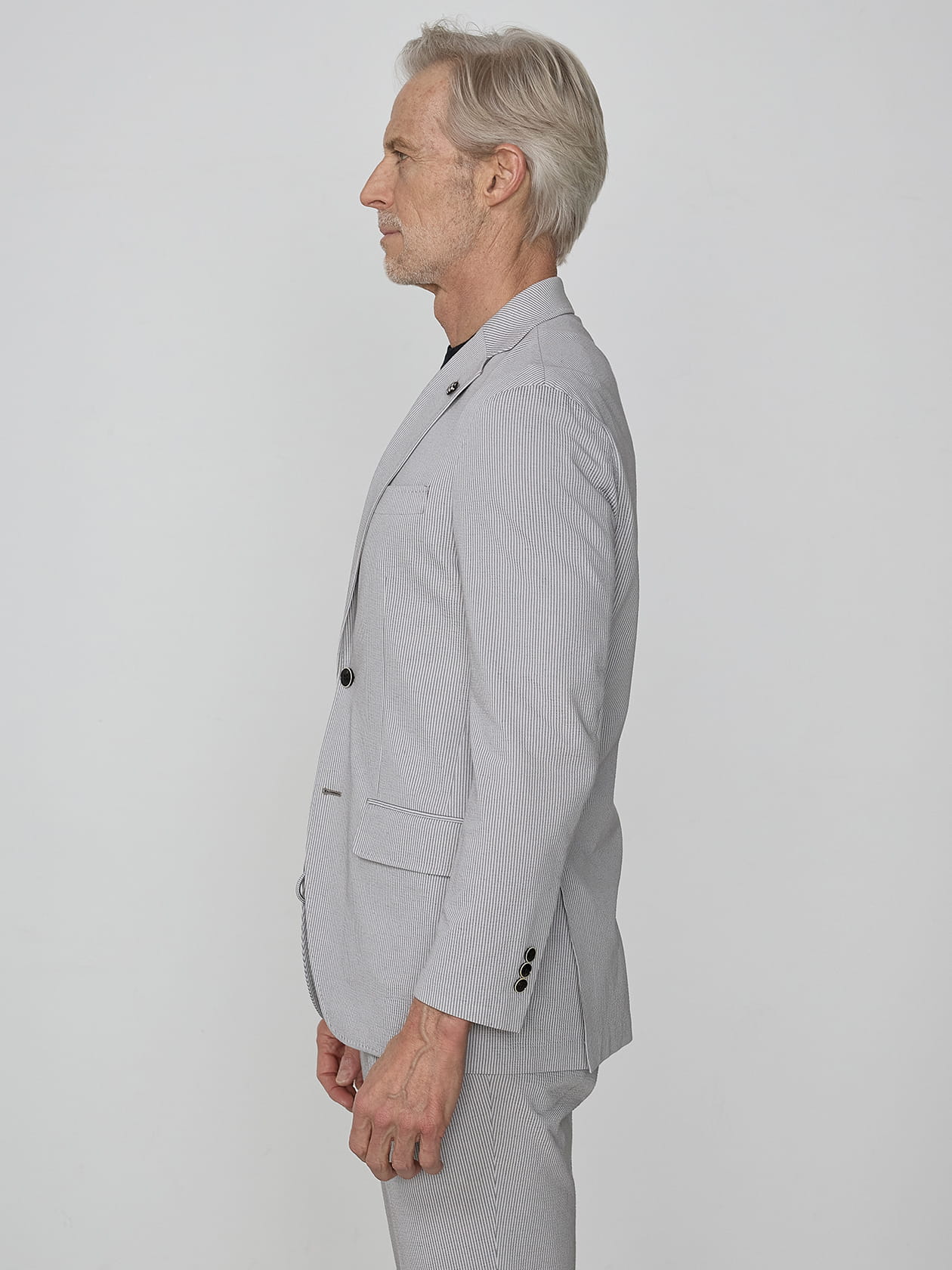 TEC.3 Knit Seersucker Jacket