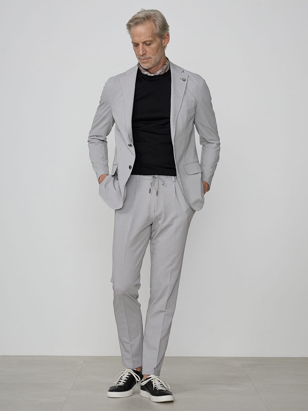 TEC.3 Knit Seersucker Pants