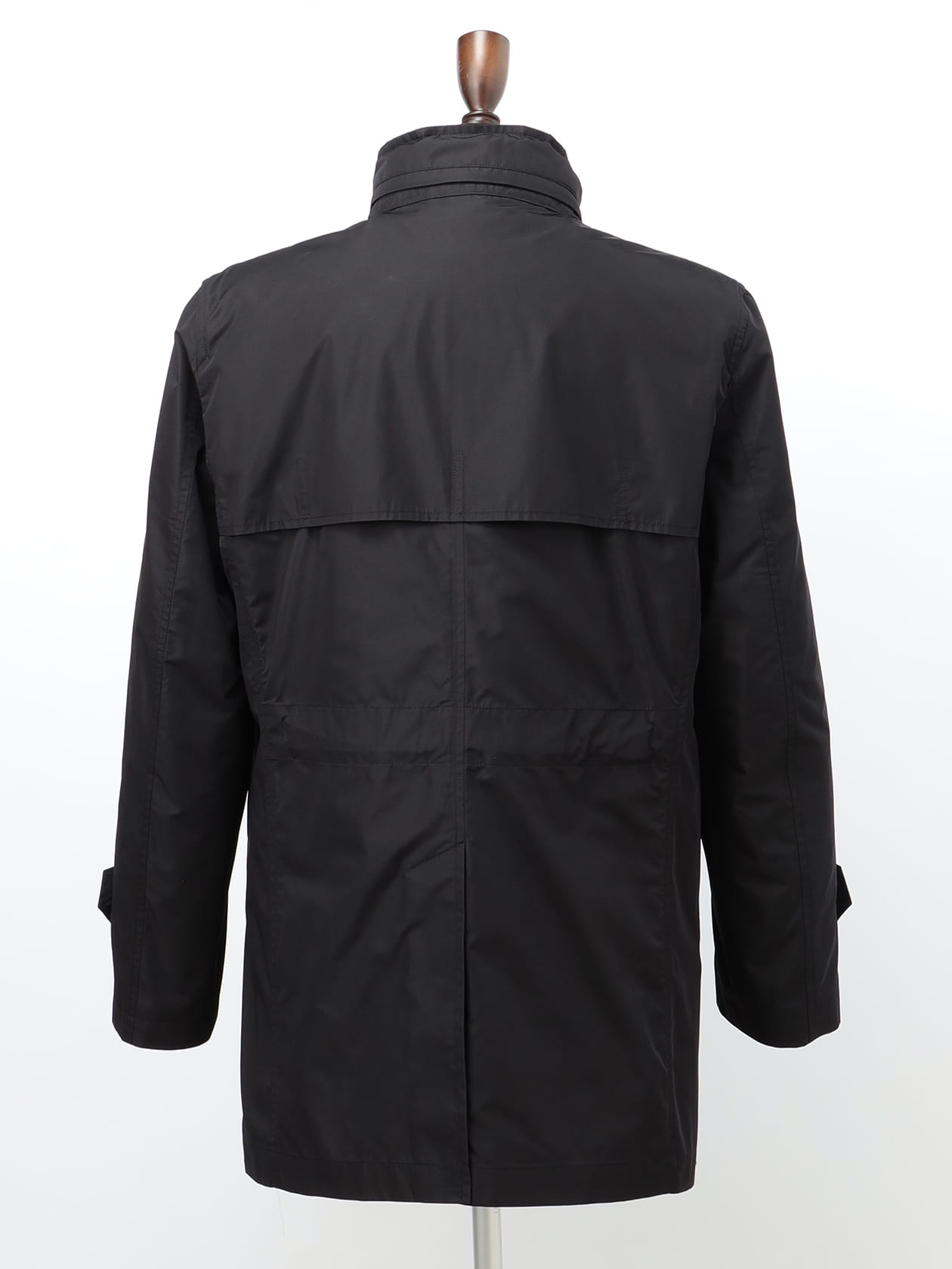 Stand collar Half Coat