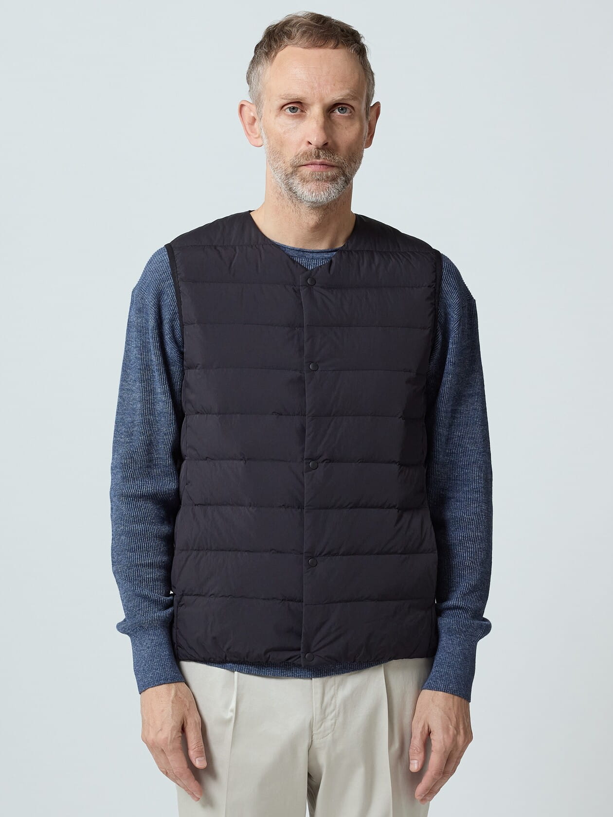 アクアスキュータム ダウンベスト 現行品 Down Waistcoat