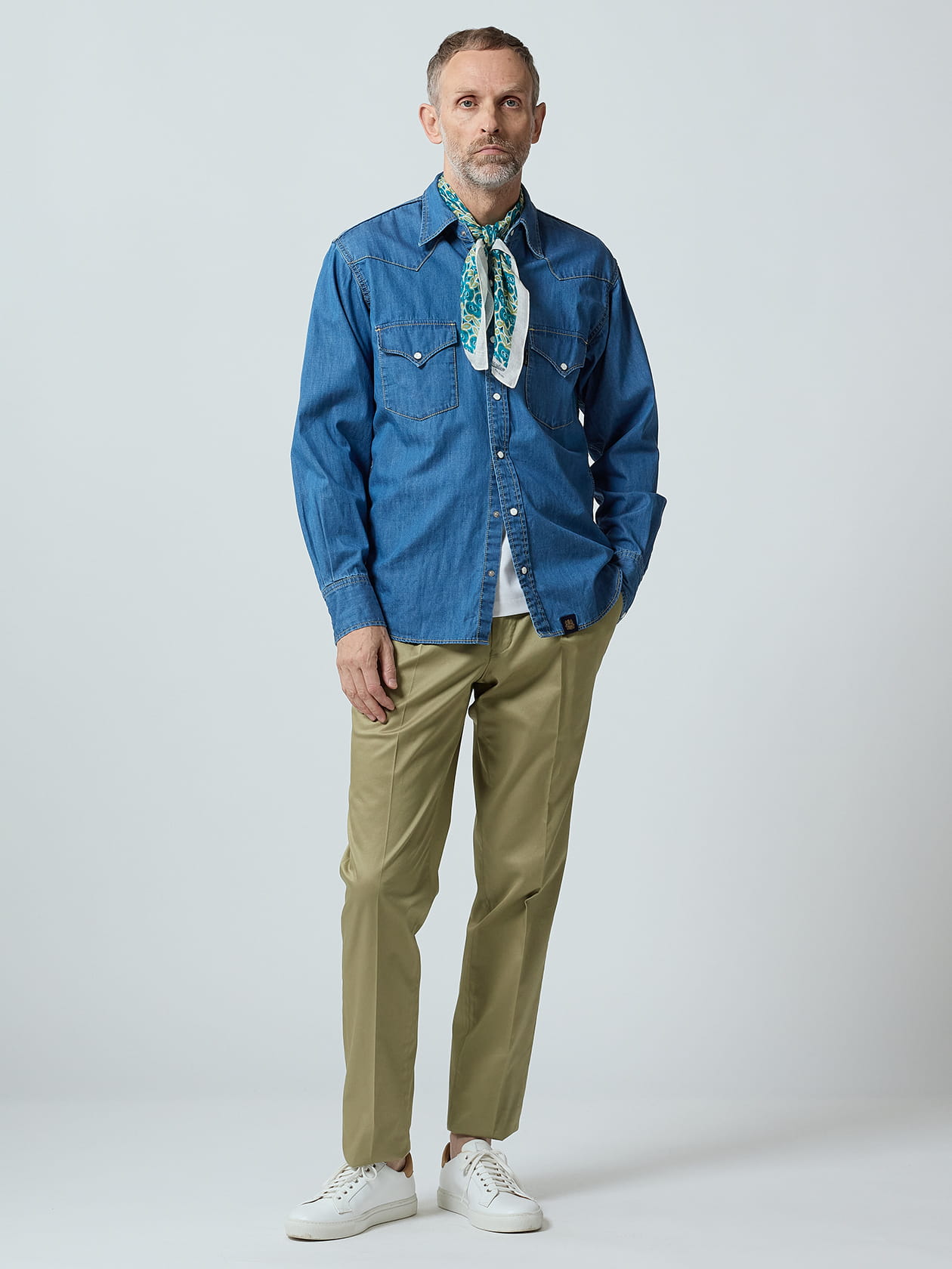 Denim Western Shirt