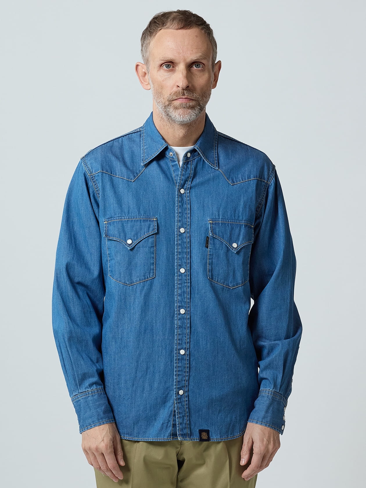 Denim Western Shirt