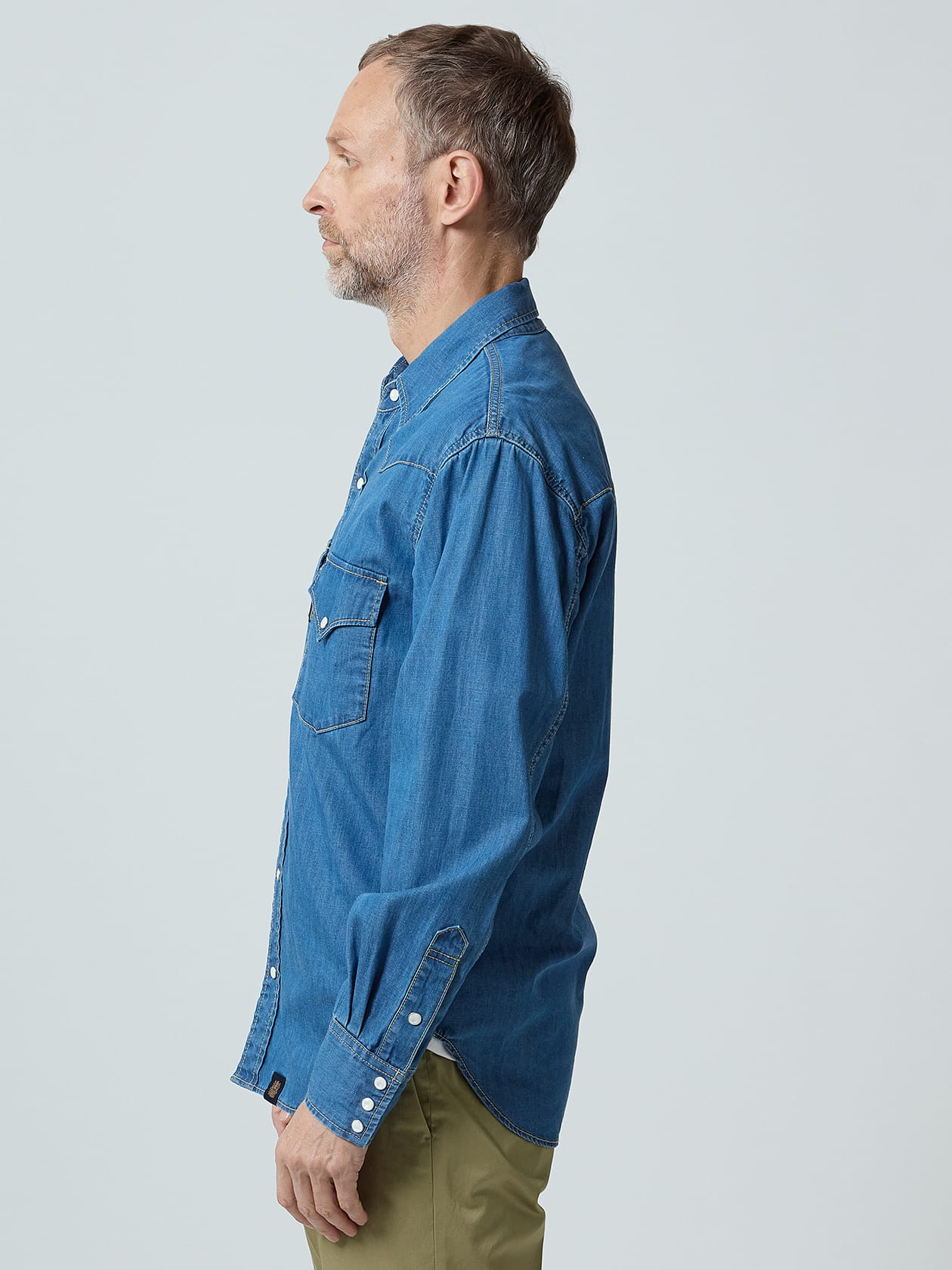 Denim Western Shirt