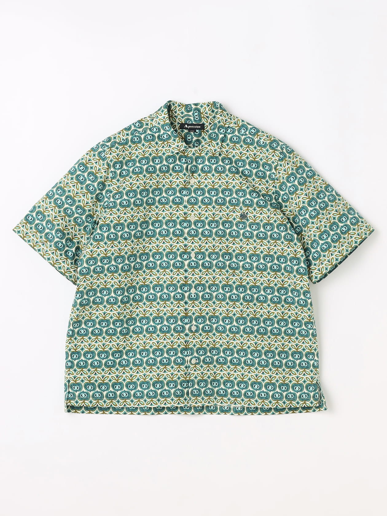 Stone Wall Carving Short Sleeve Shirt