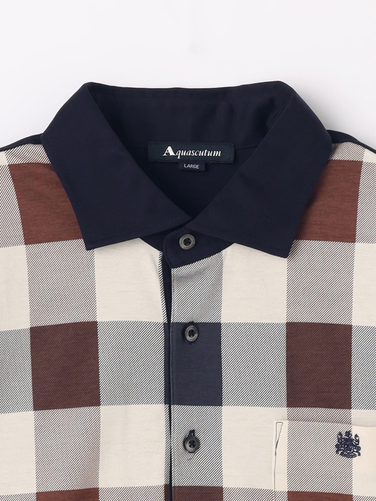 Club Check Print POLO