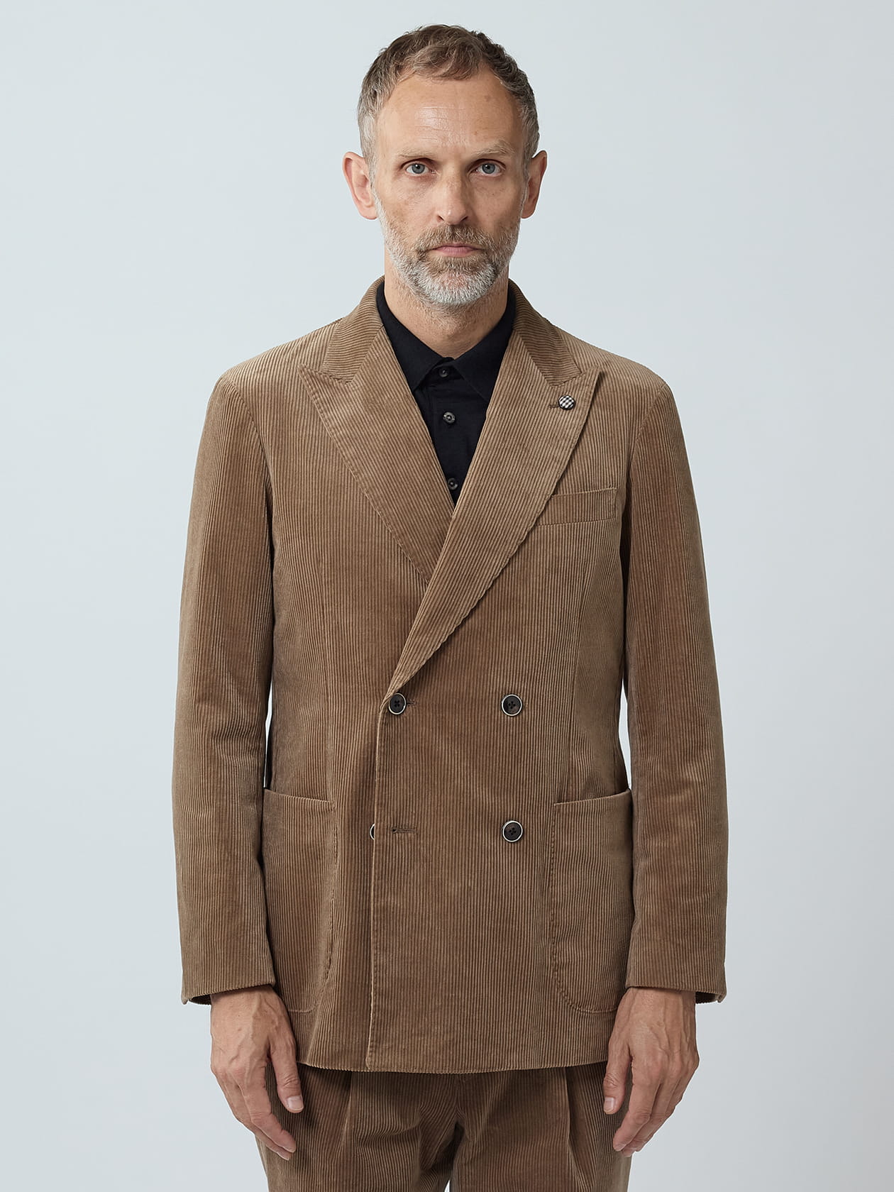 TEC.3 Strech Drapy Corduroy Jacket