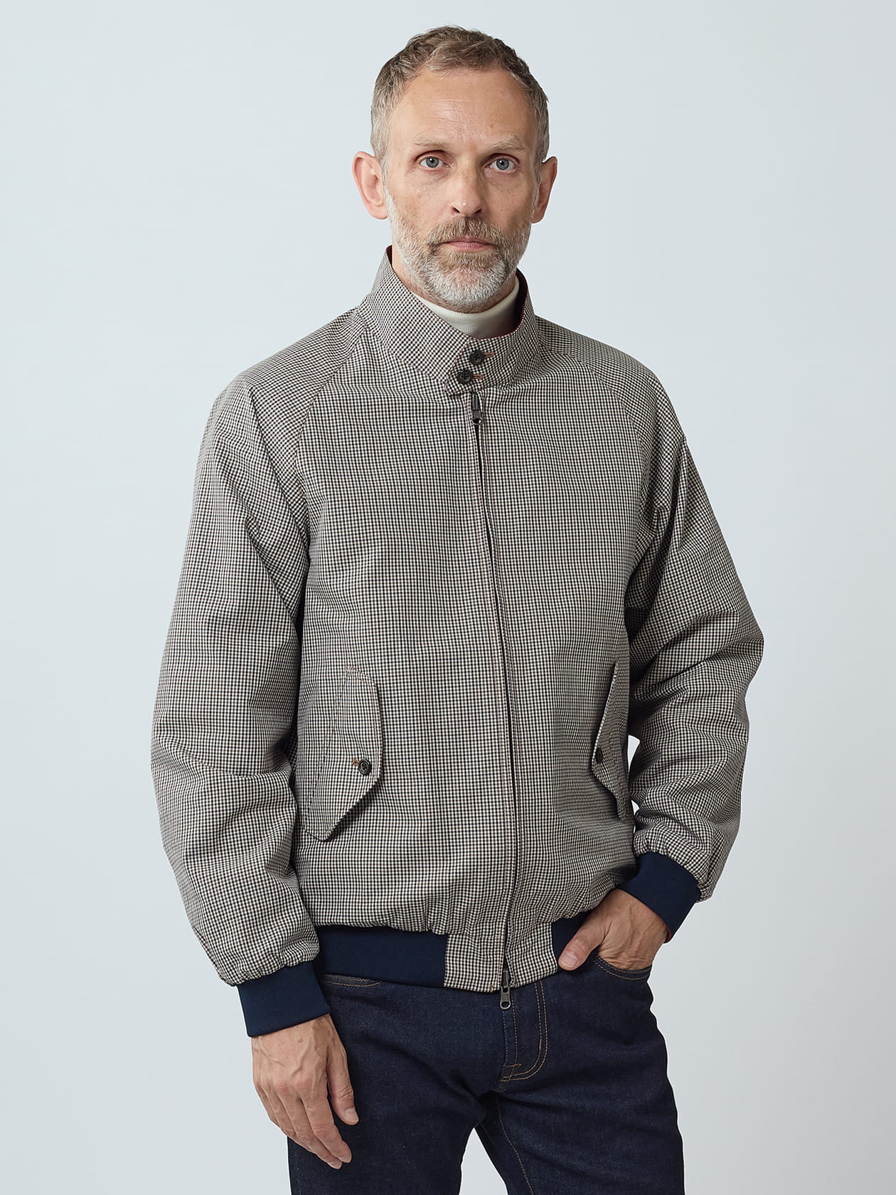 Reversible Harrington Jacket