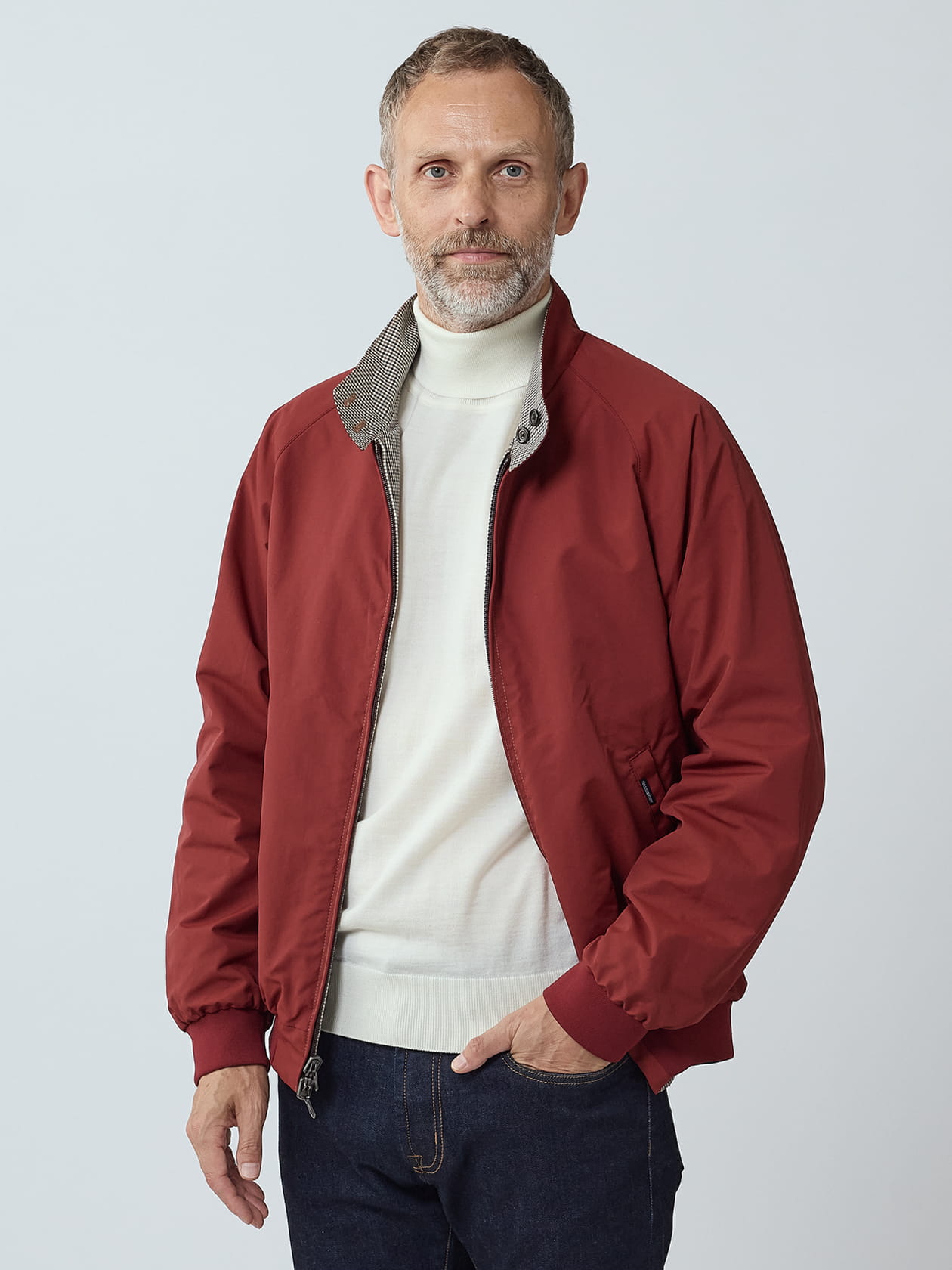 Reversible Harrington Jacket