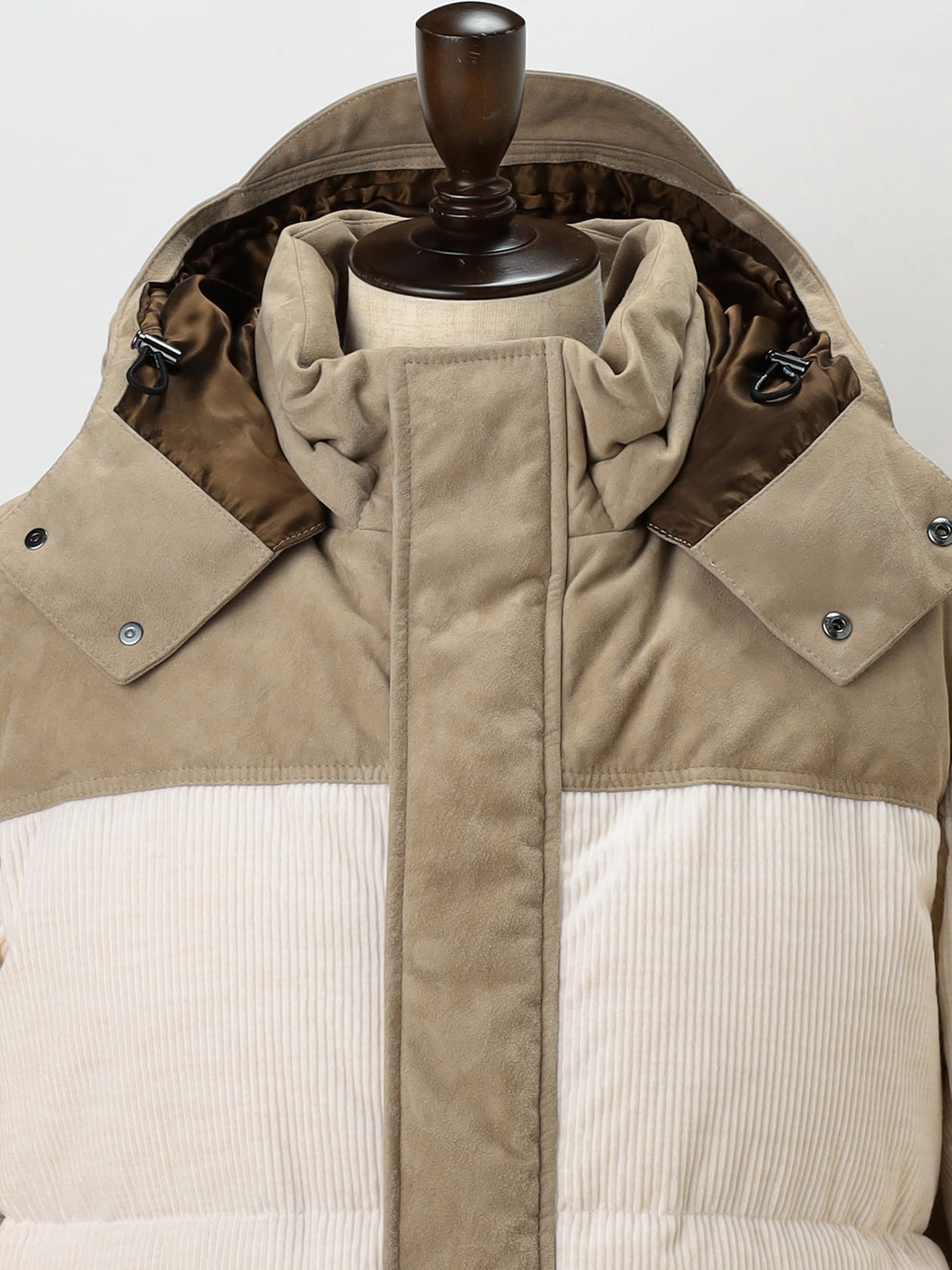 Combination Short Down Jacket