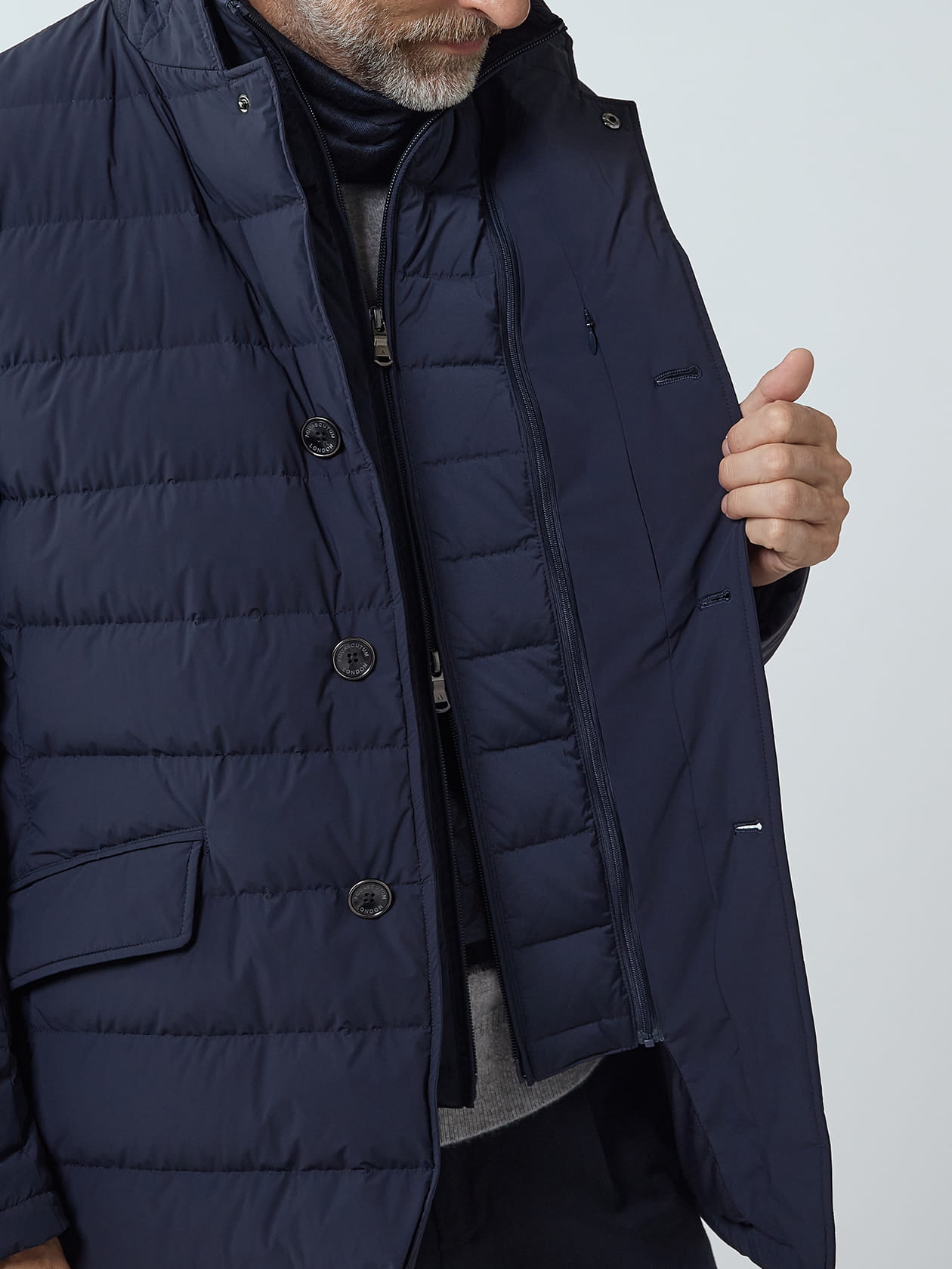 Convertible Down Jacket