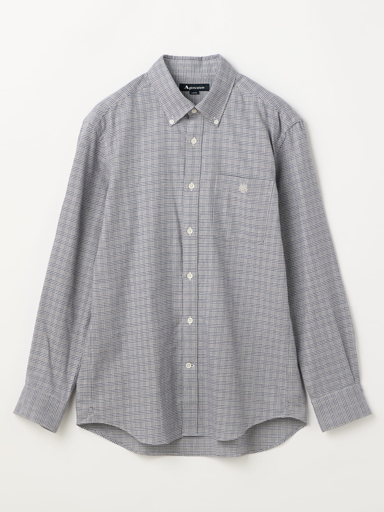 Brushed Glen-Check Shirt