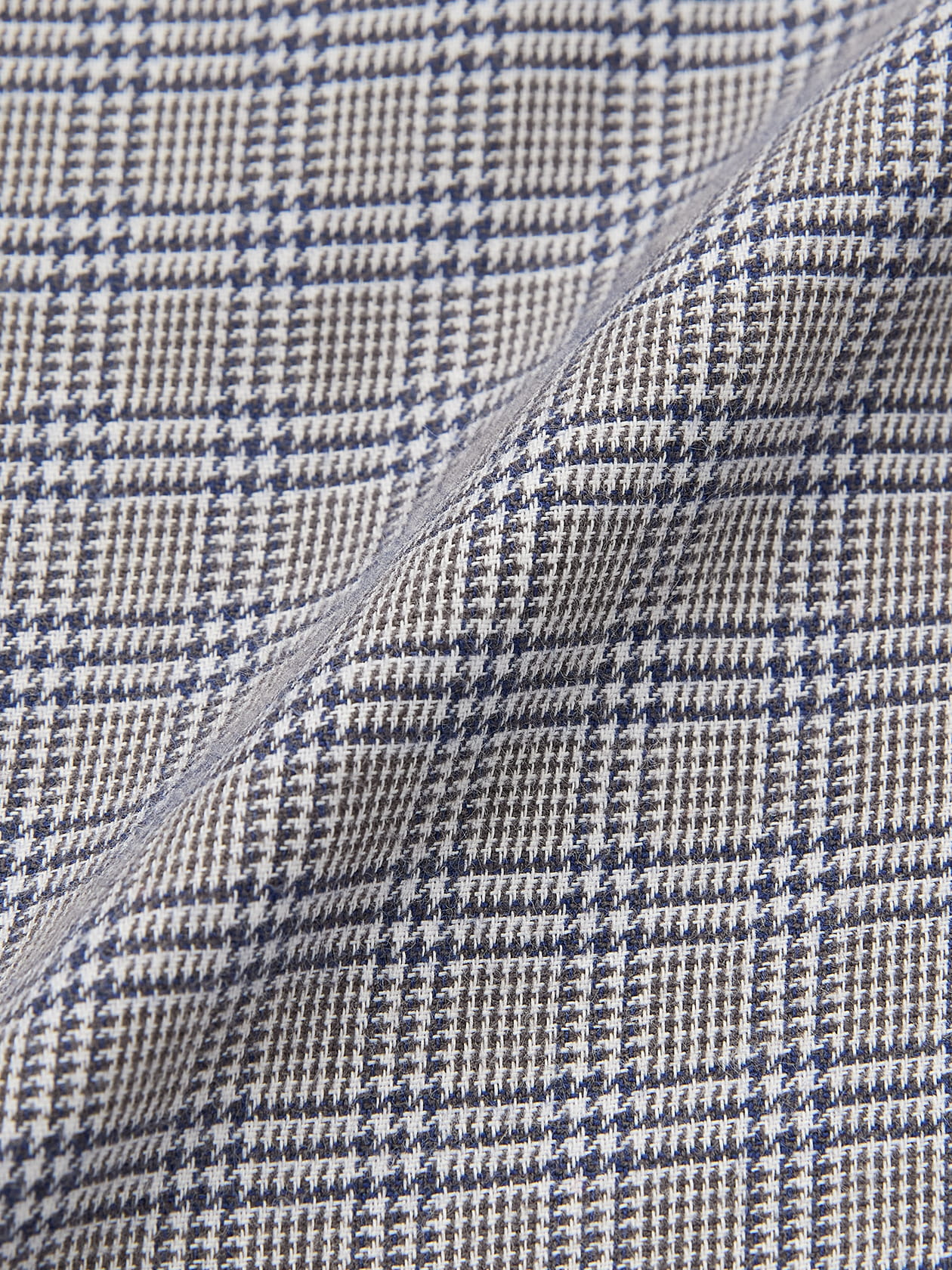 Brushed Glen-Check Shirt