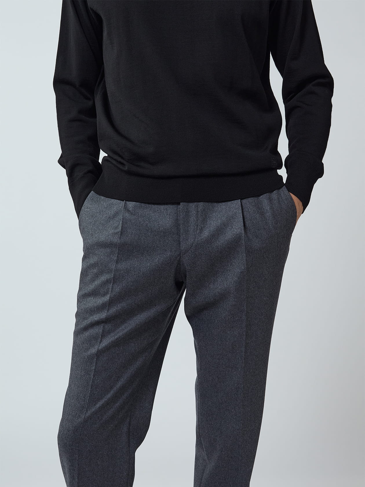 Aquascutum アクアスキュータム オーダー フランネルトラウザース imgrc0099574213.jpg
