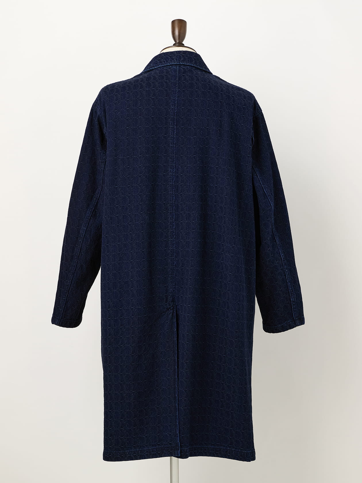 Rye Denim Jaquard Coat