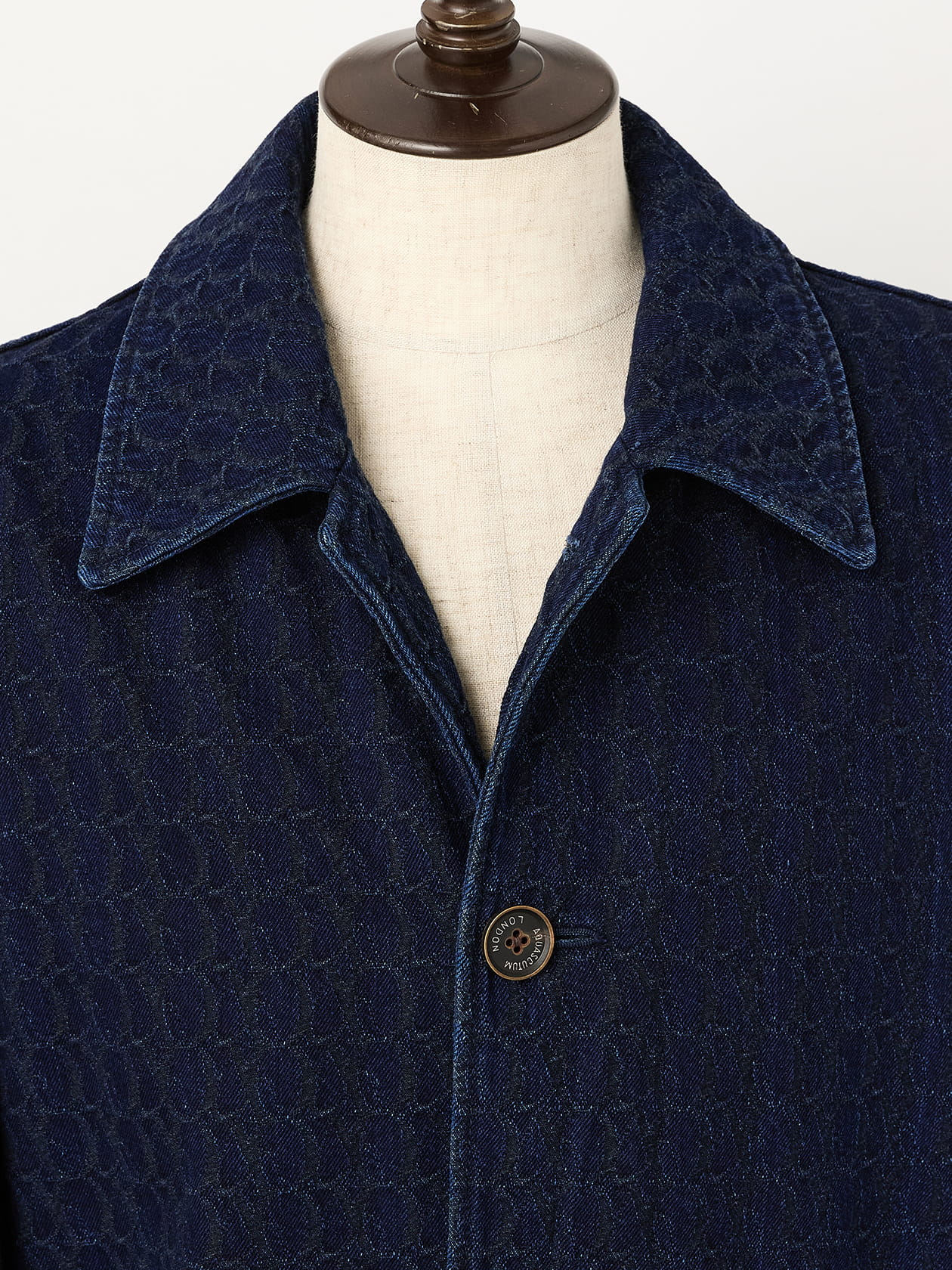 Rye Denim Jaquard Coat