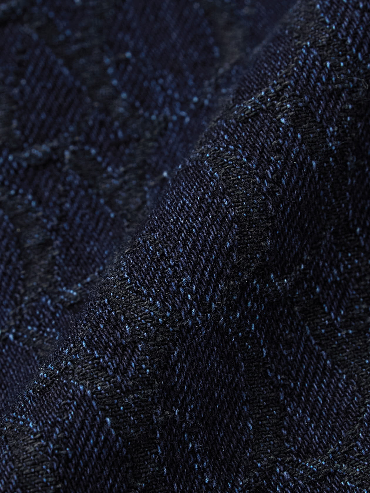 Rye Denim Jaquard Coat