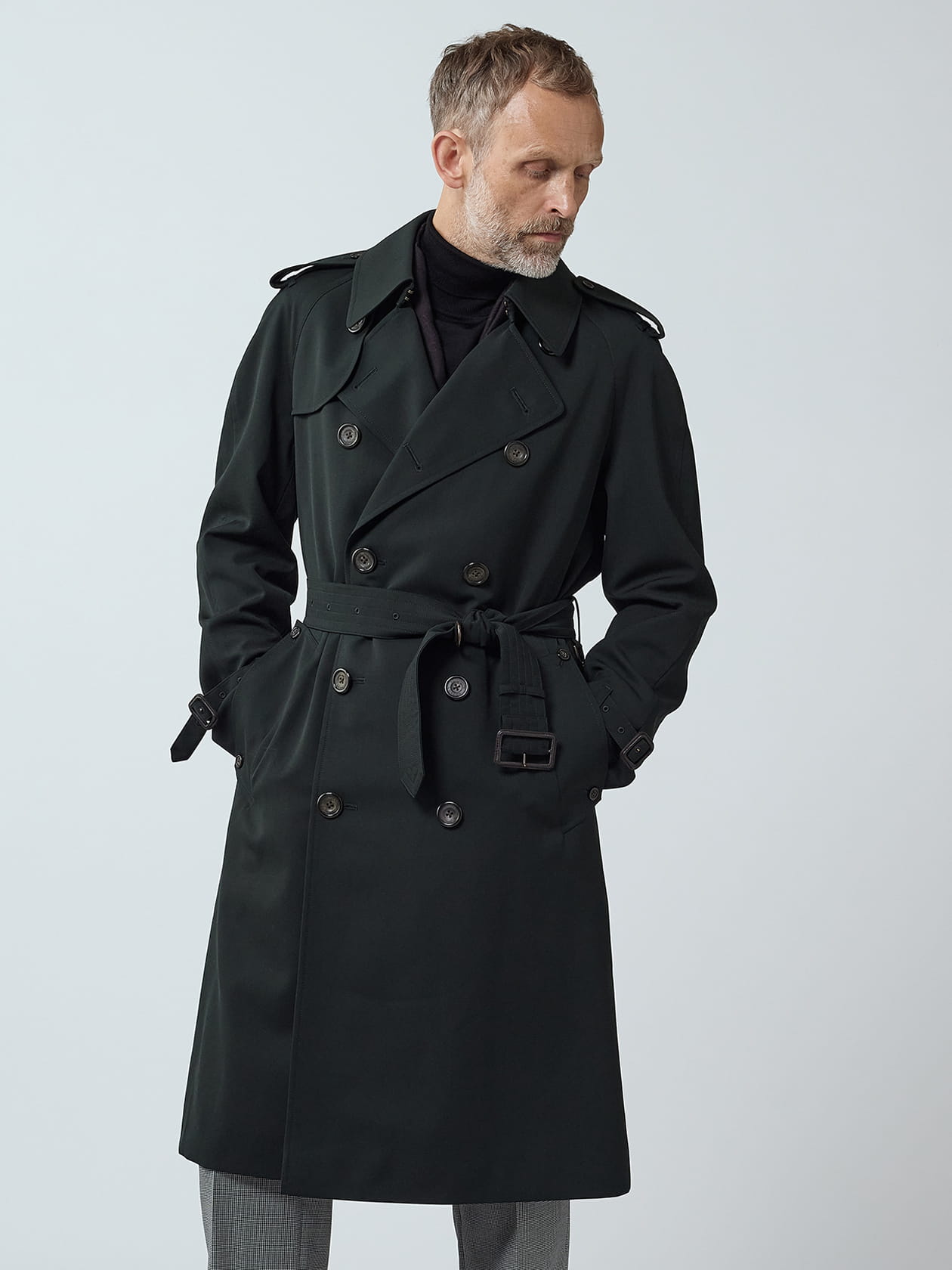 美品！ヴィンテージ　Aquascutum KINGSWAY ウールライナー付 Kingsway Wool