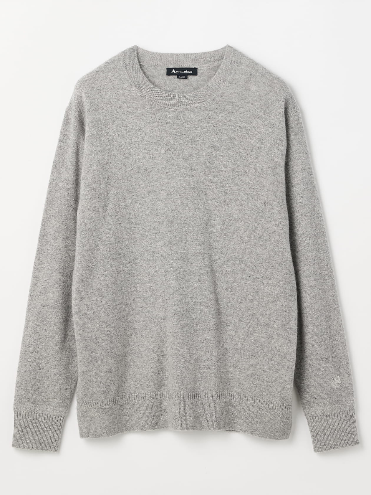 Cashmere crew-neck