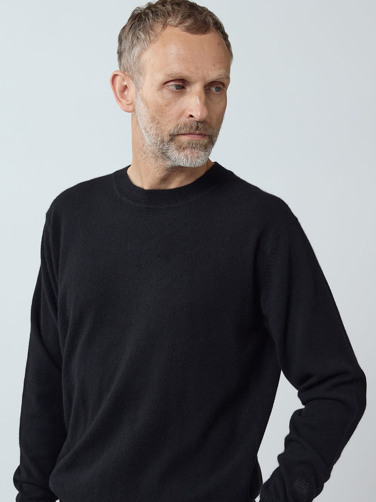 Cashmere crew-neck