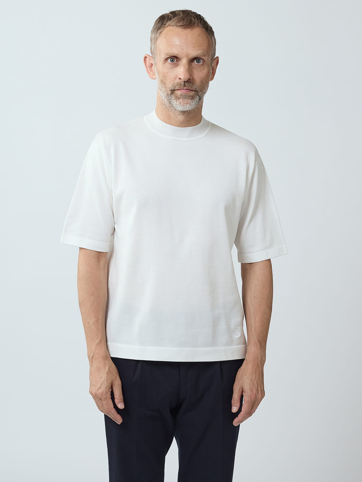 TEC.3 Mock-neck Half-sleeve