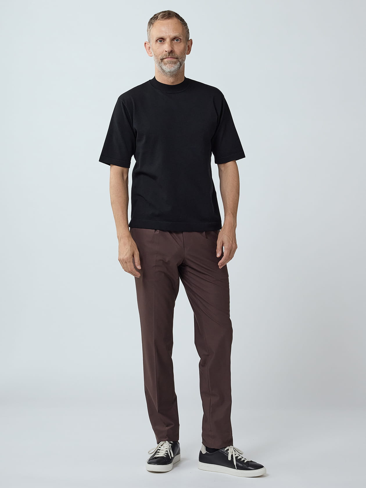TEC.3 Mock-neck Half-sleeve