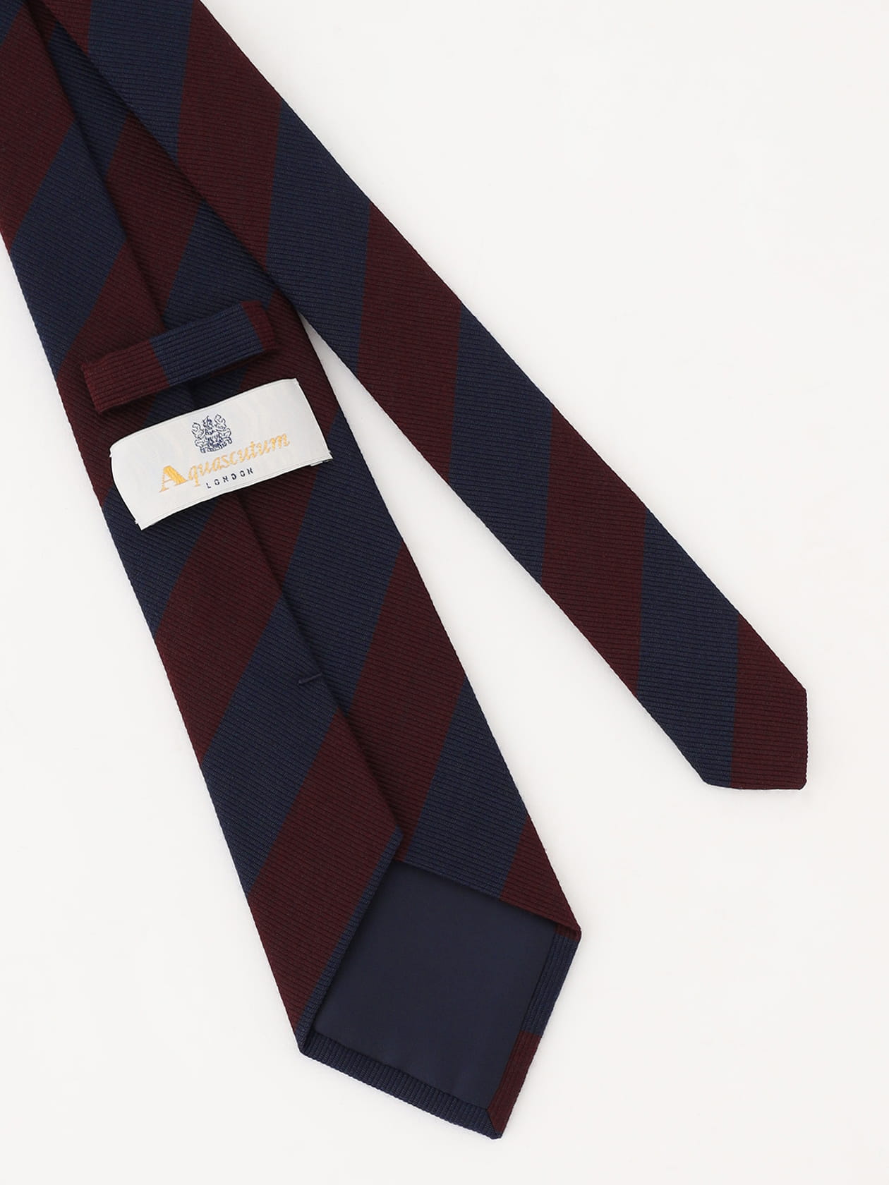 HUGH PARSONS／UK vintage／レジメンタルタイ／イギリス製 UK Traditional】レジメンタルタイ